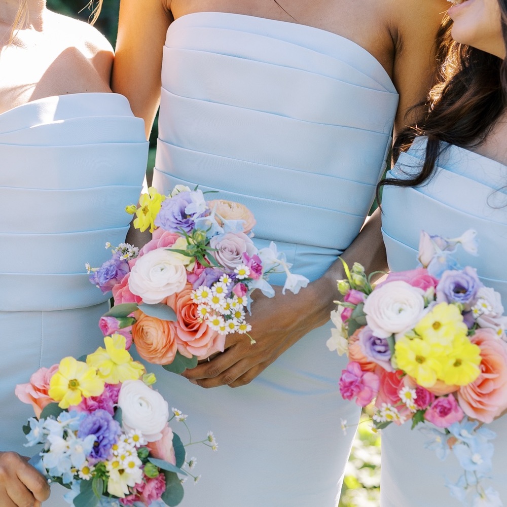 Amsale Sonia Faille Ice 4 Bridesmaids Dress